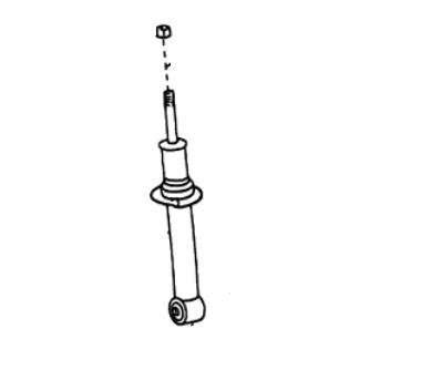 Genuine Lexus 48510-80224 SC430 Front Shock Absorber