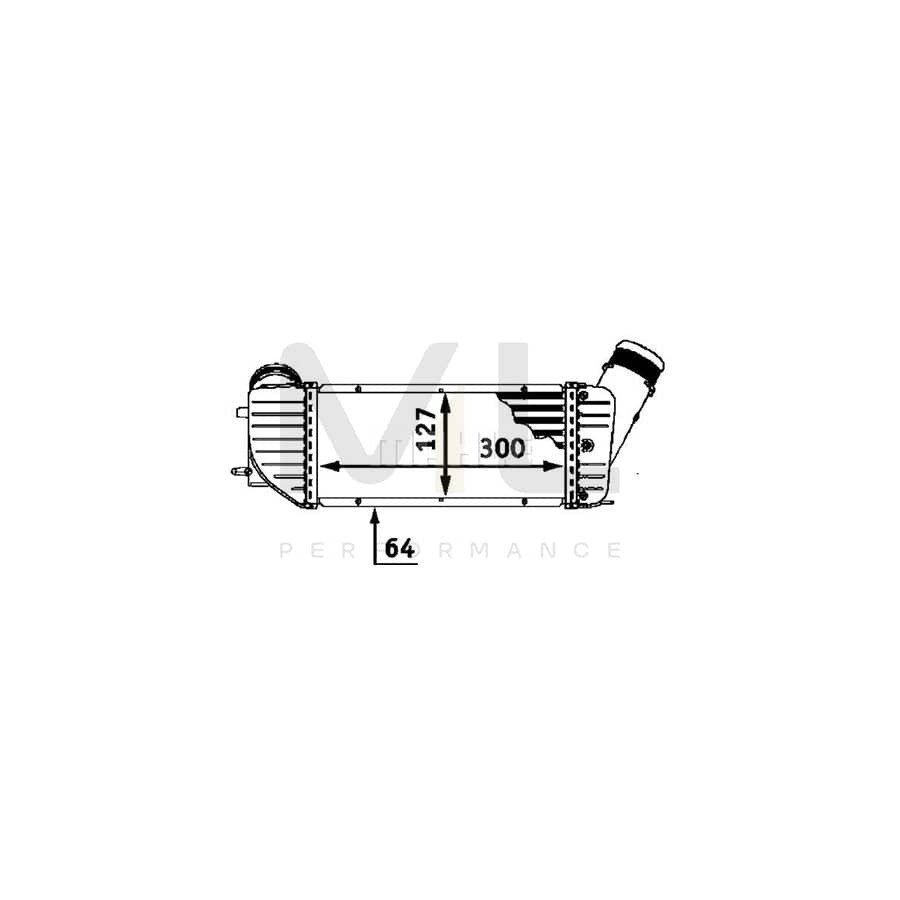 MAHLE ORIGINAL CI 66 000P Intercooler | ML Performance Car Parts