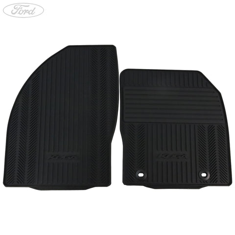 GENUINE FORD 1502027 KUGA RUBBER FLOOR MATS FRONT, BLACK | ML Performance UK