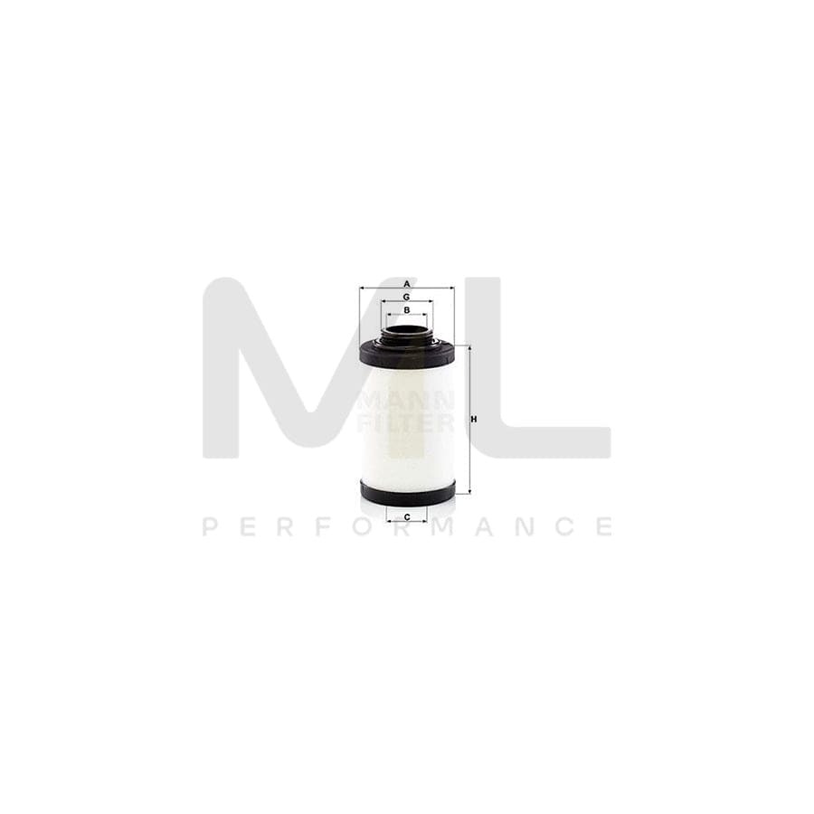 MANN-FILTER LE 4022 Filter, compressed air system  | ML Performance Car Parts