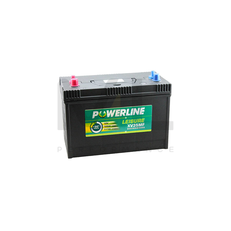 XV35MF Powerline Leisure Battery 12V | Car Batteries UK | ML Performance Car Parts