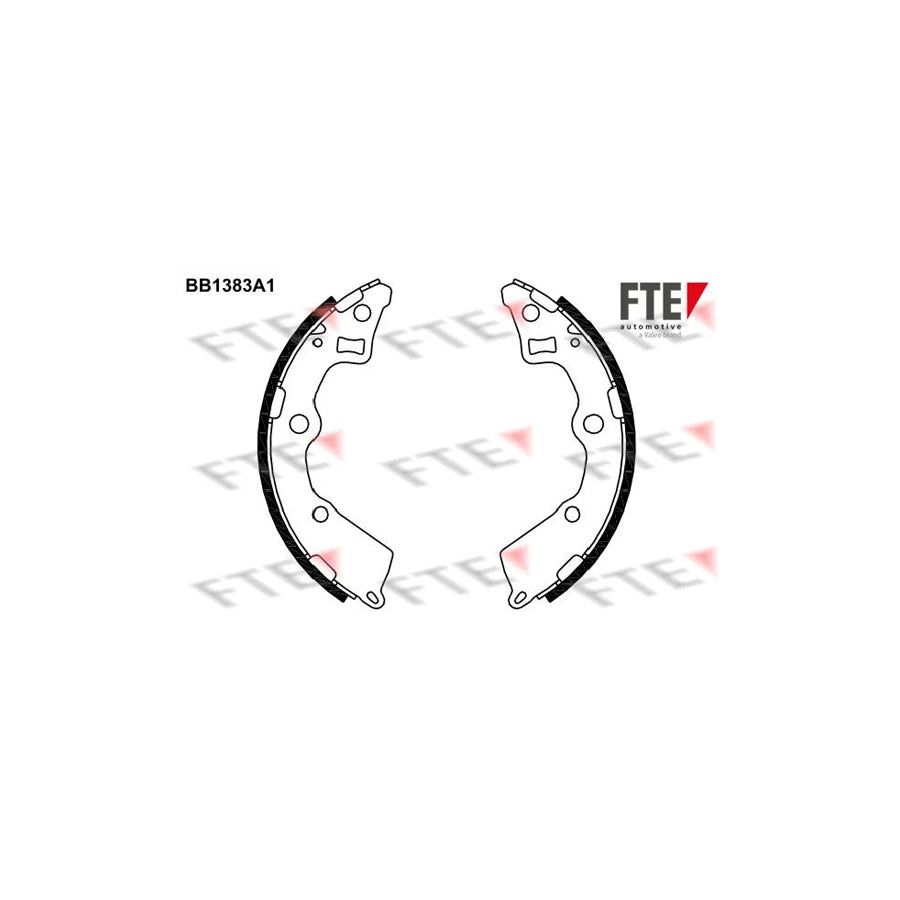 Fte 9100125 Brake Shoe Set For Kia Picanto I (Sa) | ML Performance UK Car Parts