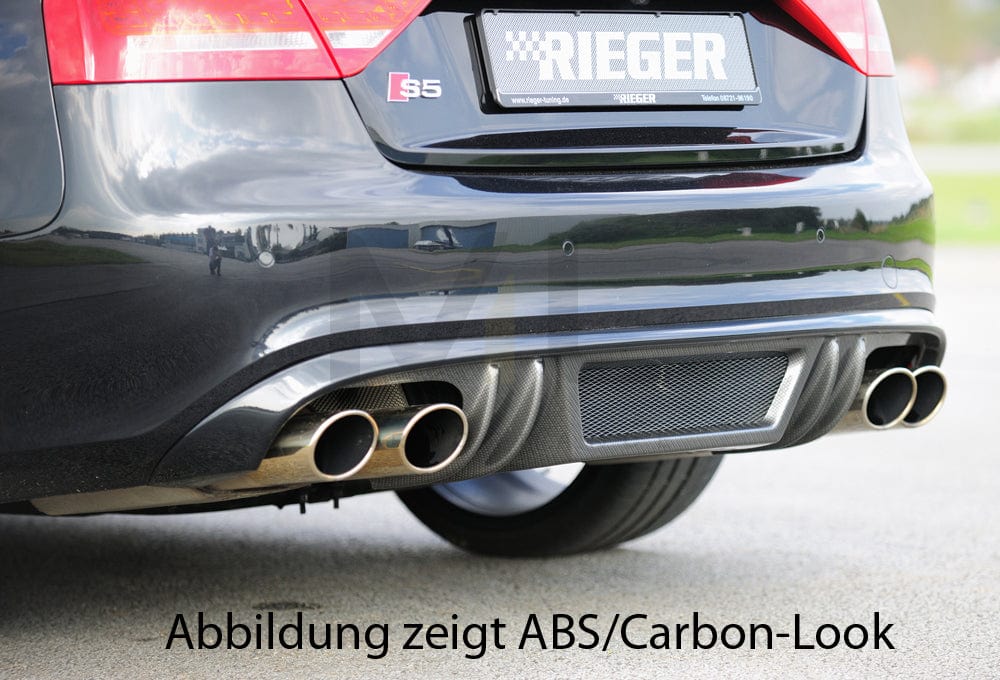 Rieger 00055442 Audi B8 B81 Rear Diffuser (A5 & S5) 3 | ML Performance UK Car Parts