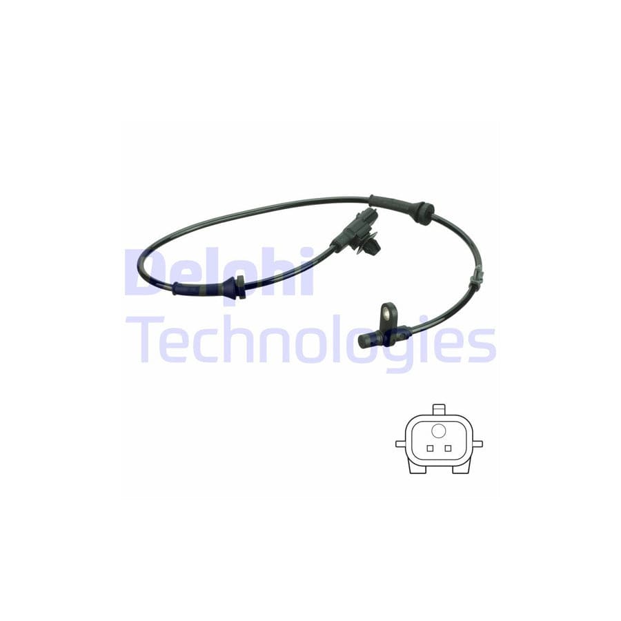 Delphi Ss20777 Abs Sensor For Nissan Qashqai Ii (J11)