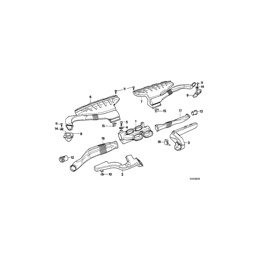 Genuine BMW 64221944693 E34 Jet (Inc. 525tds, 525i & 518g) | ML Performance UK Car Parts