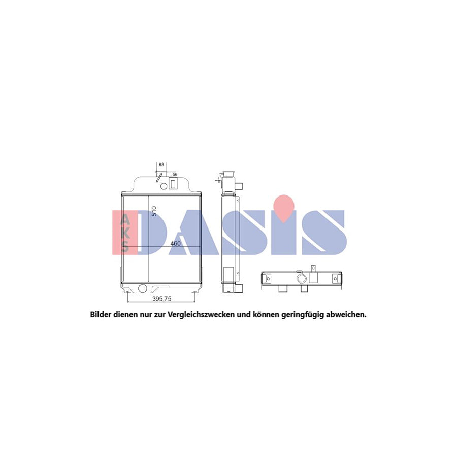 AKS Dasis 820174N Air Conditioning Evaporator | ML Performance UK