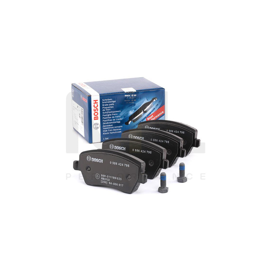 Bosch 0986424795 Brake Pad Set With Bolts/Screws BP2697 | ML Performance Car Parts