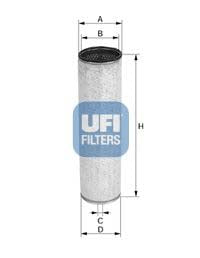 UFI 27.611.00 Secondary Air Filter