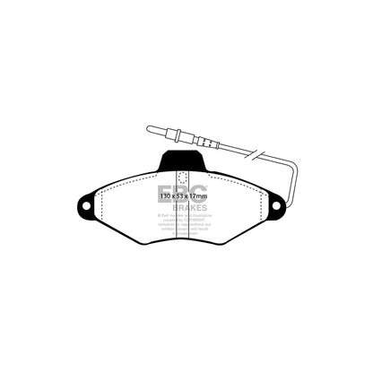 EBC DP942 Citroen Xantia Ultimax Front Brake Pads 2 | ML Performance UK Car Parts