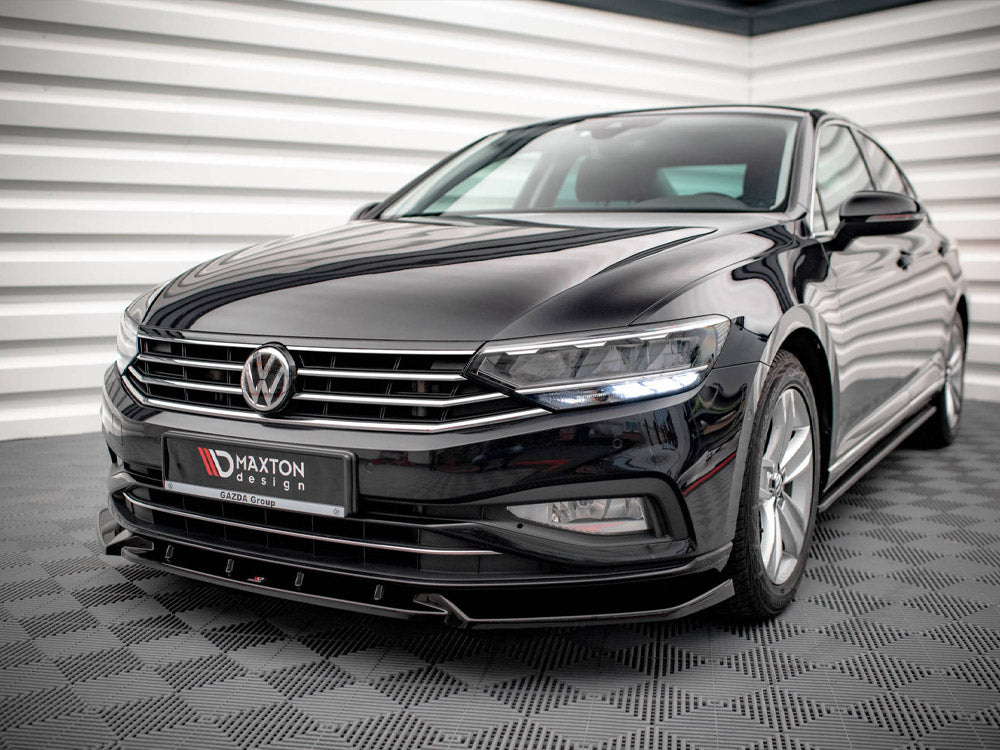 Maxton Design VW Passat B8 Facelift (2019-) Front Splitter V.2