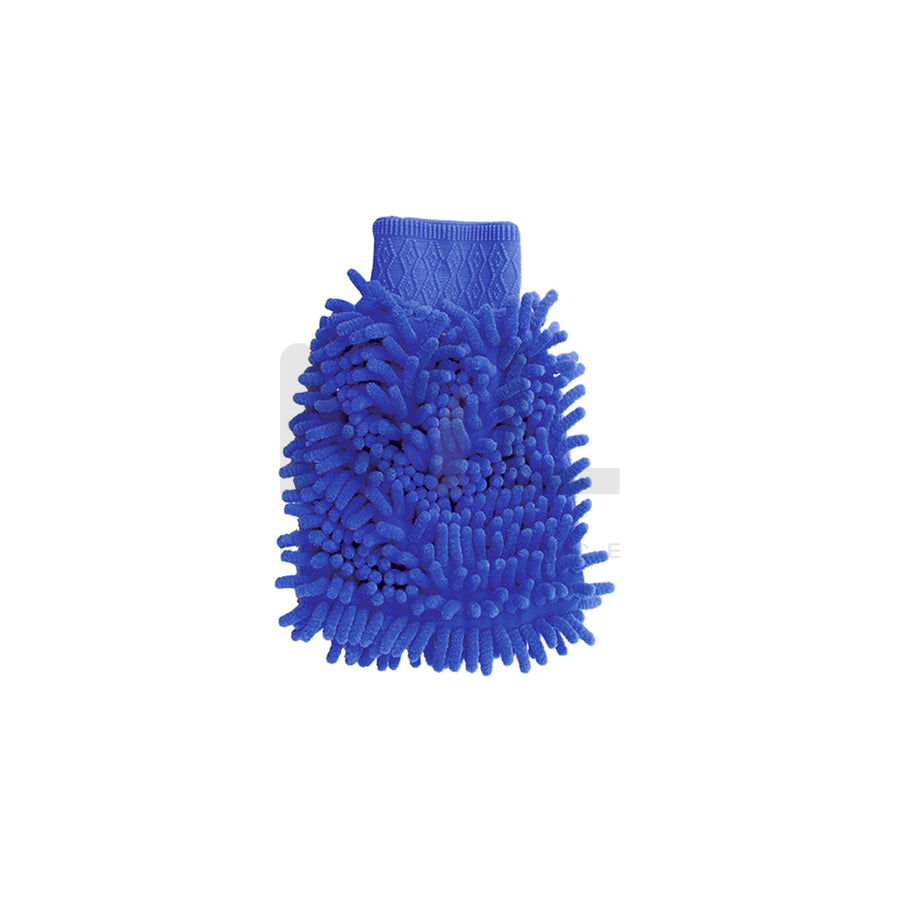 AMiO Cwash-09 01750 Car wash mitt 18mm, Microfibre Wash Glov, Microfibre, Blue | ML Performance Car Parts