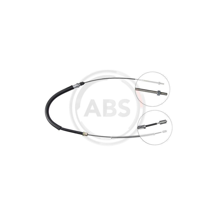 A.B.S. K12207 Hand Brake Cable For Peugeot 405