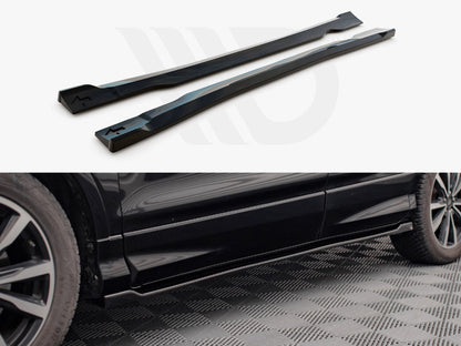 Maxton Design FO-ES-3-STLINE-SD1T Side Skirts Diffusers Ford Escape St-line MK3 (2012-2019) | ML Performance UK Car Parts