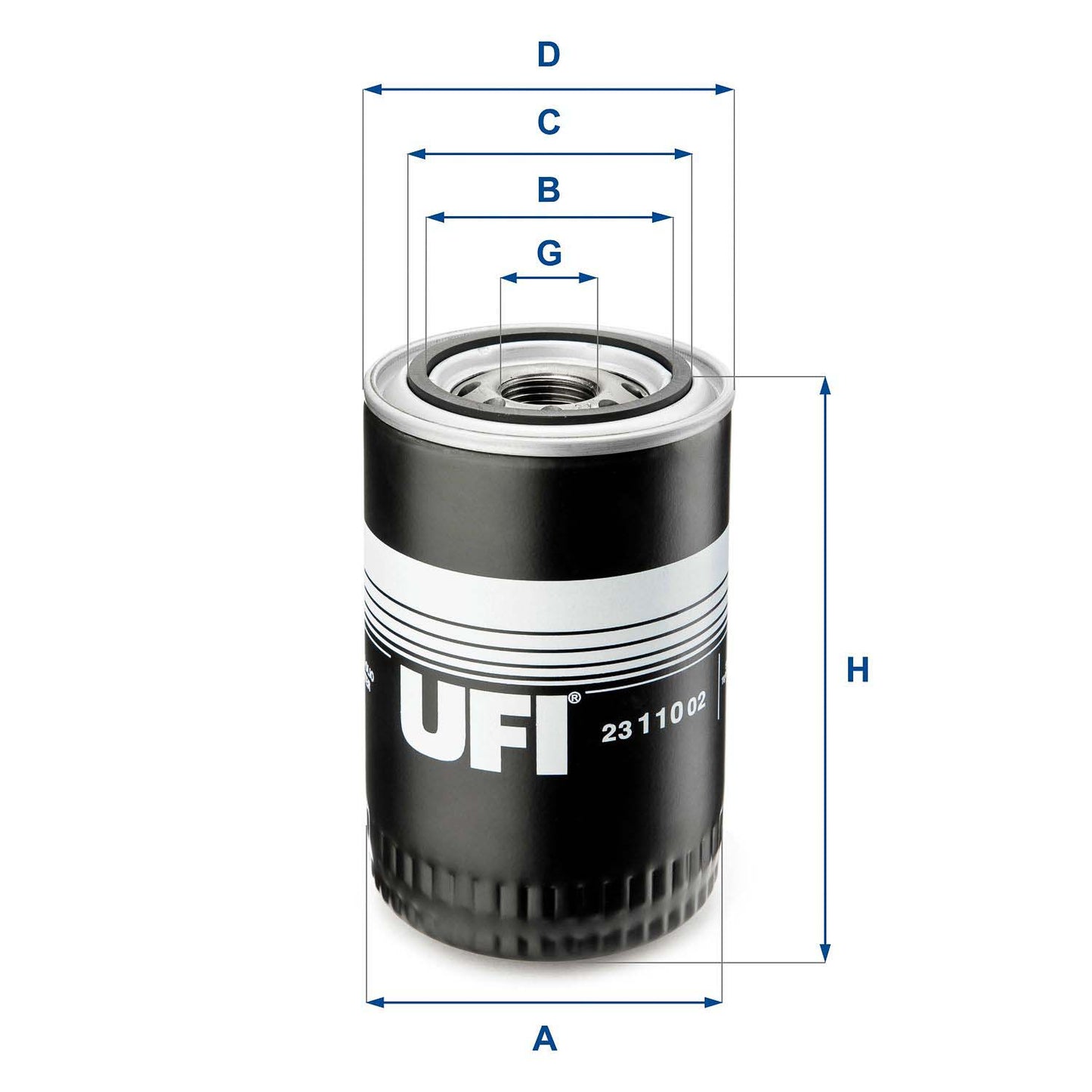 UFI 23.110.02 Oil Filter