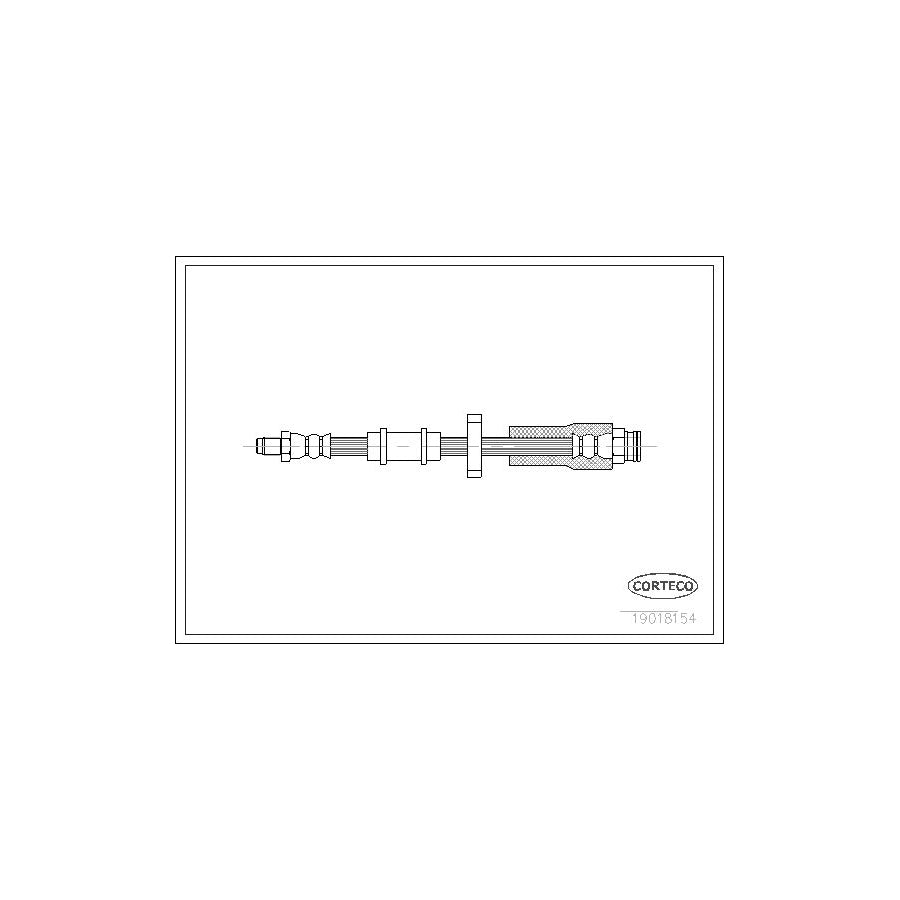 Corteco 19018154 Brake Hose | ML Performance UK