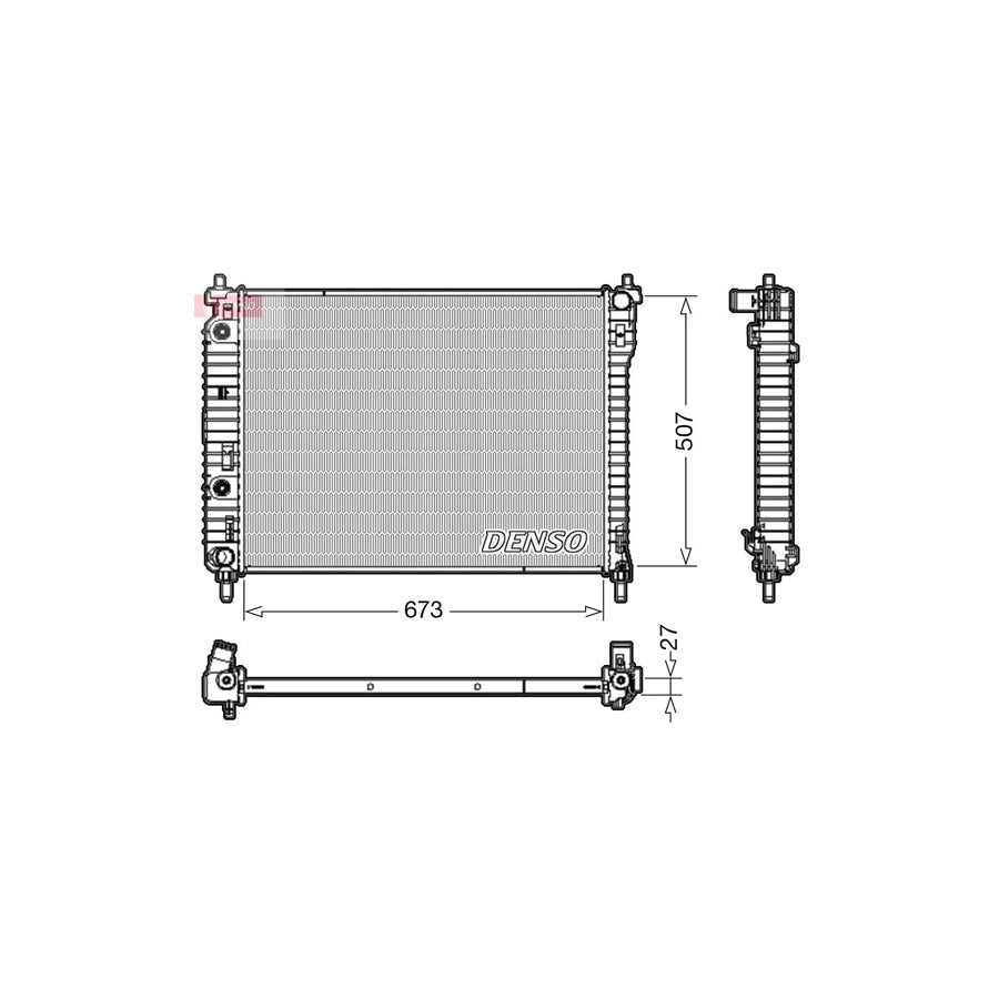 Denso DRM20008 Drm20008 Engine Radiator | ML Performance UK