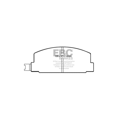 EBC PDKF1841 Subaru Ultimax Front Brake Pad & Plain Disc Kit (Inc. Leone Series 2 & 284/MV/Shifter) 2 | ML Performance UK Car Parts