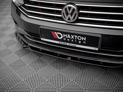 Maxton Design VW Passat B8 Facelift (2019-) Front Splitter V.1