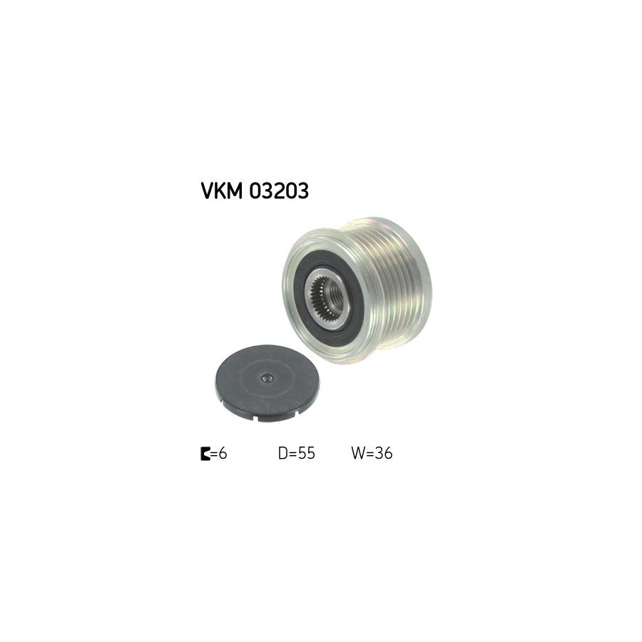 Skf Vkm 03203 Alternator Freewheel Clutch | ML Performance UK Car Parts