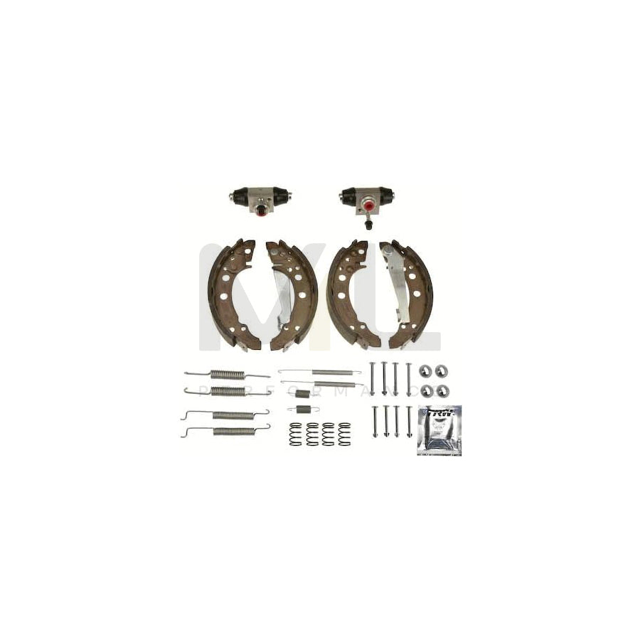 TRW Brake Kit BK1500 Brake Shoe Set with wheel brake cylinder | ML Performance Car Parts