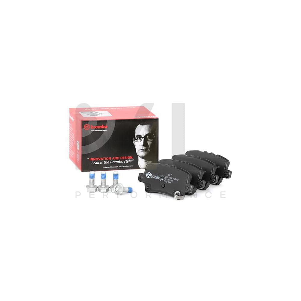 Brembo P 28 038 Brake Pad Set For Honda Civic Viii Hatchback (Fn, Fk) With Acoustic Wear Warning | ML Performance Car Parts