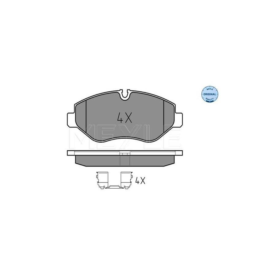 Meyle 025 291 9220 Brake Pad Set