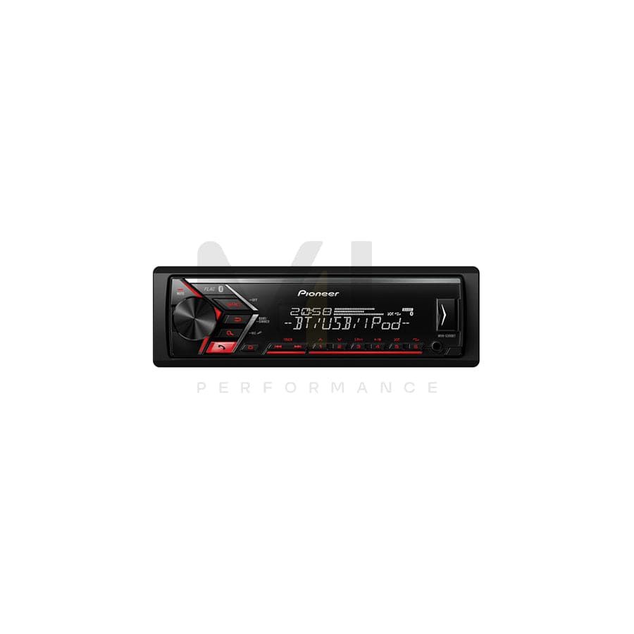 PIONEER MVH-S300BT Car stereo 1 DIN, 12V, FLAC, MP3, WAV, WMA | ML Performance Car Parts