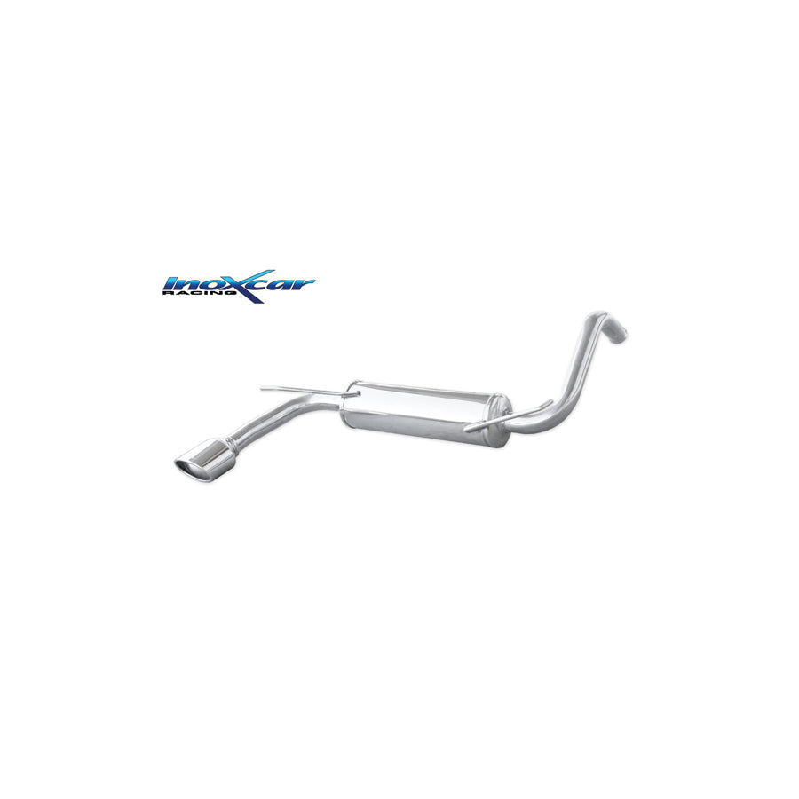 InoXcar PE107.01.120 Peugeot 107 Stainless Steel Rear Exhaust | ML Performance UK Car Parts