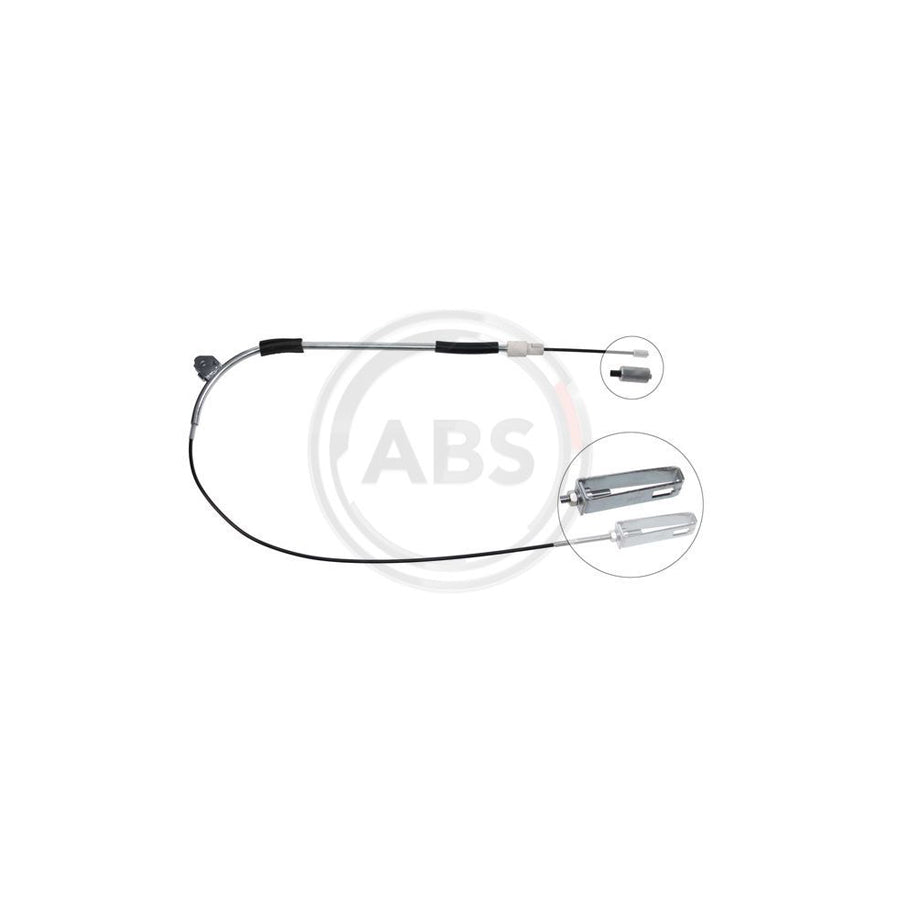 A.B.S. K12191 Hand Brake Cable Suitable For Mercedes-Benz A-Class (W168)