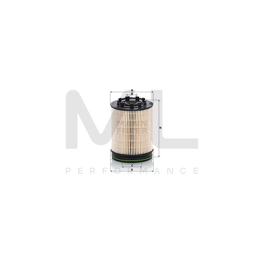 MANN-FILTER PU 10 023/1 z KIT Fuel filter for FORD Ranger Mk3 (TKE) Filter Insert, with seal | ML Performance Car Parts