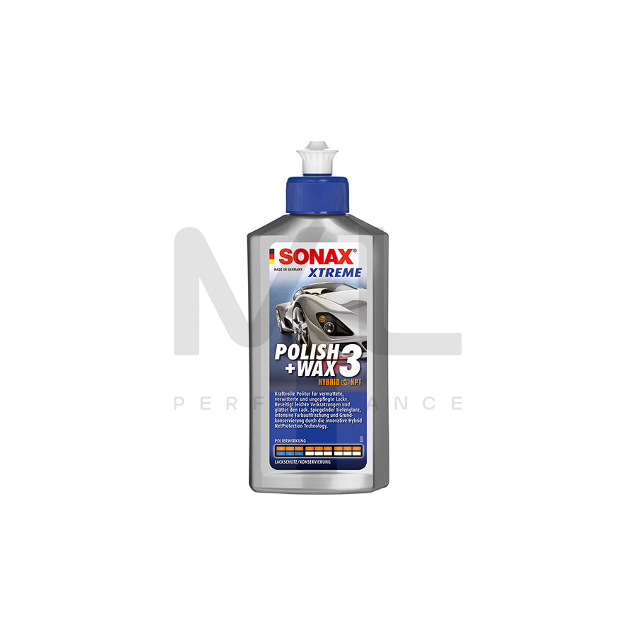 Sonax XTREME Polish+Wax 3 Hybrid NPT 250ml | ML Performance Car Care