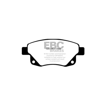 EBC PD40K795 Ford Ultimax Pad & Plain Disc Kit - Bosch Caliper (Inc. Tourneo & Transit) 3 | ML Performance UK Car Parts