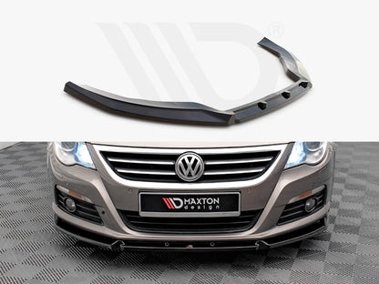 Maxton Design VW-PA-CC-FD3T Front Splitter V.3 VW Passat CC (2008-2012) | ML Performance UK Car Parts