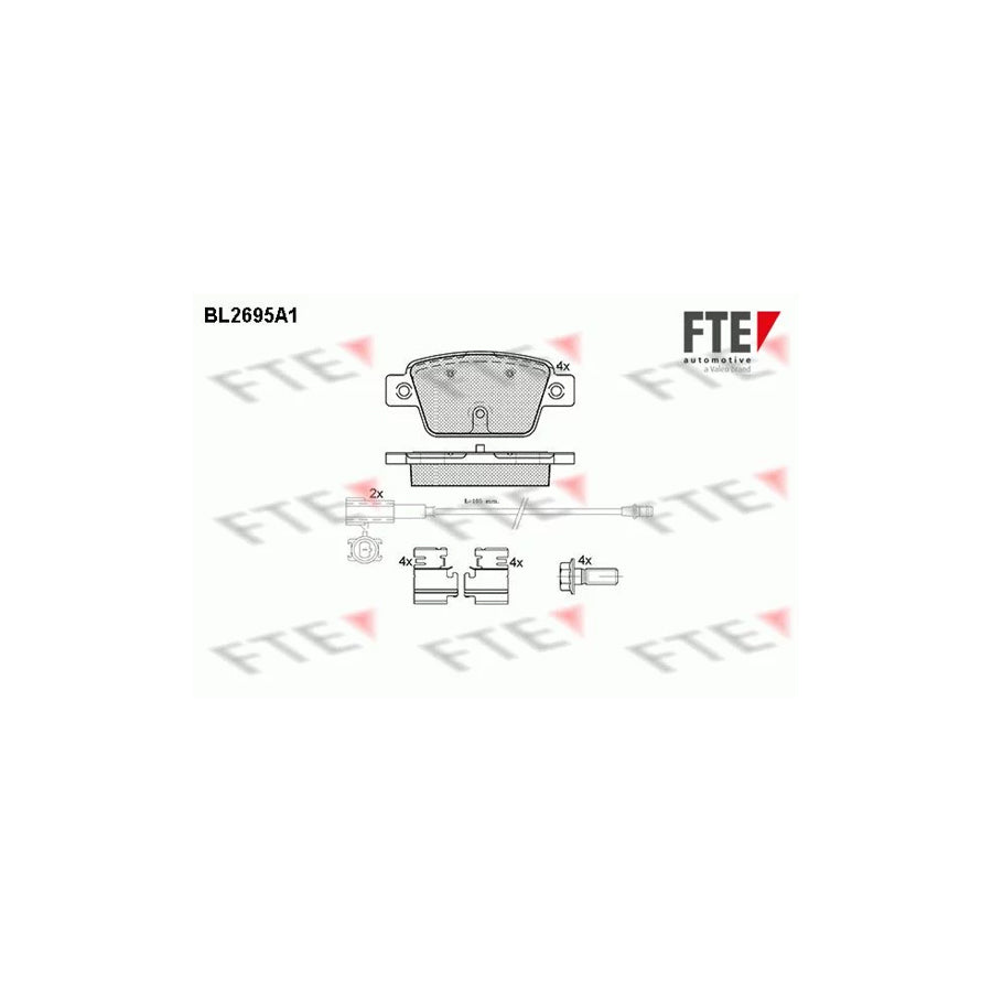 Fte BL2695A1 Brake Pad Set | ML Performance UK Car Parts