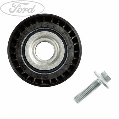 GENUINE FORD 1774527 TRANSIT CUSTOM TDCI DRIVE BELT DEFLECTION GUIDE PULLEY | ML Performance UK