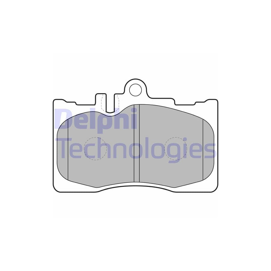 Delphi Lp1689 Brake Pad Set