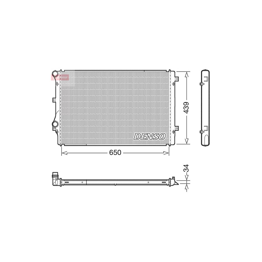 Denso DRM32041 Drm32041 Engine Radiator | ML Performance UK