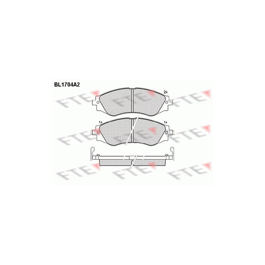 Fte 9010309 Brake Pad Set | ML Performance UK Car Parts