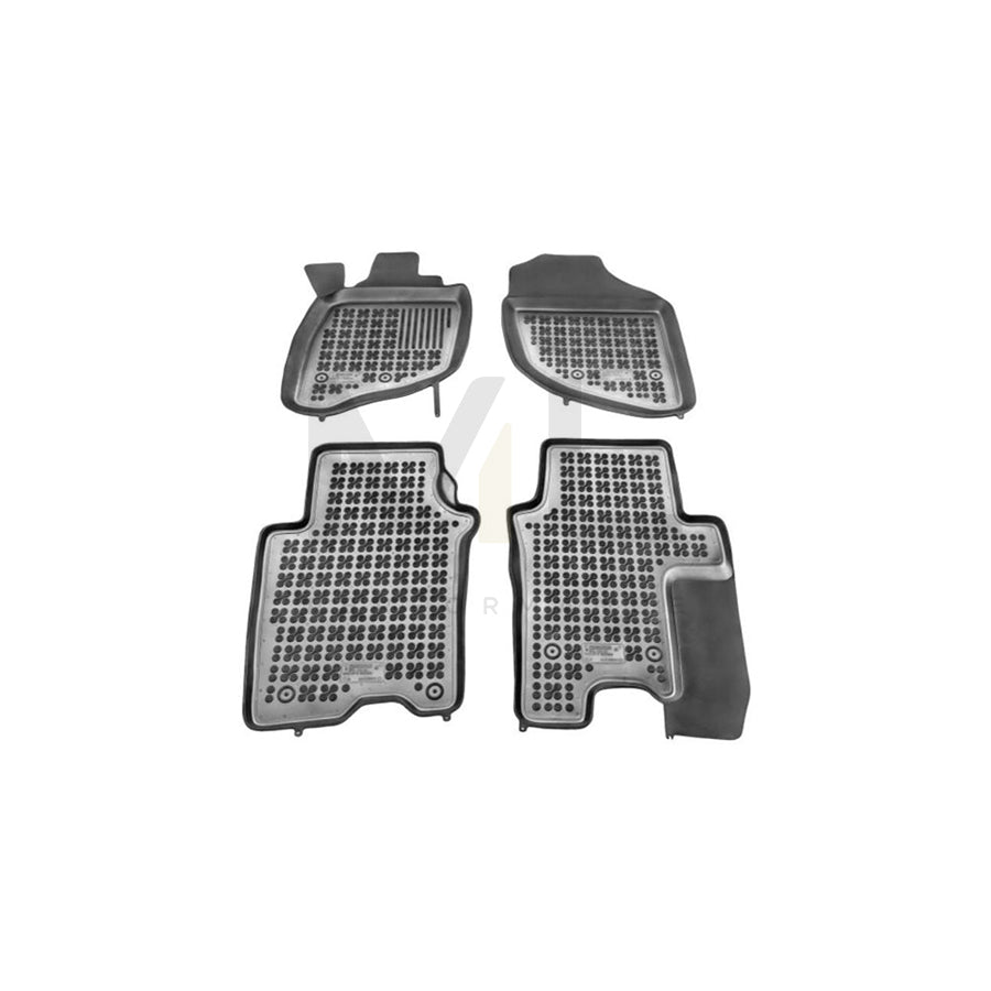 REZAW PLAST 200911 Floor mat set for HONDA City Saloon (GE4) Elastomer, Black | ML Performance Car Parts