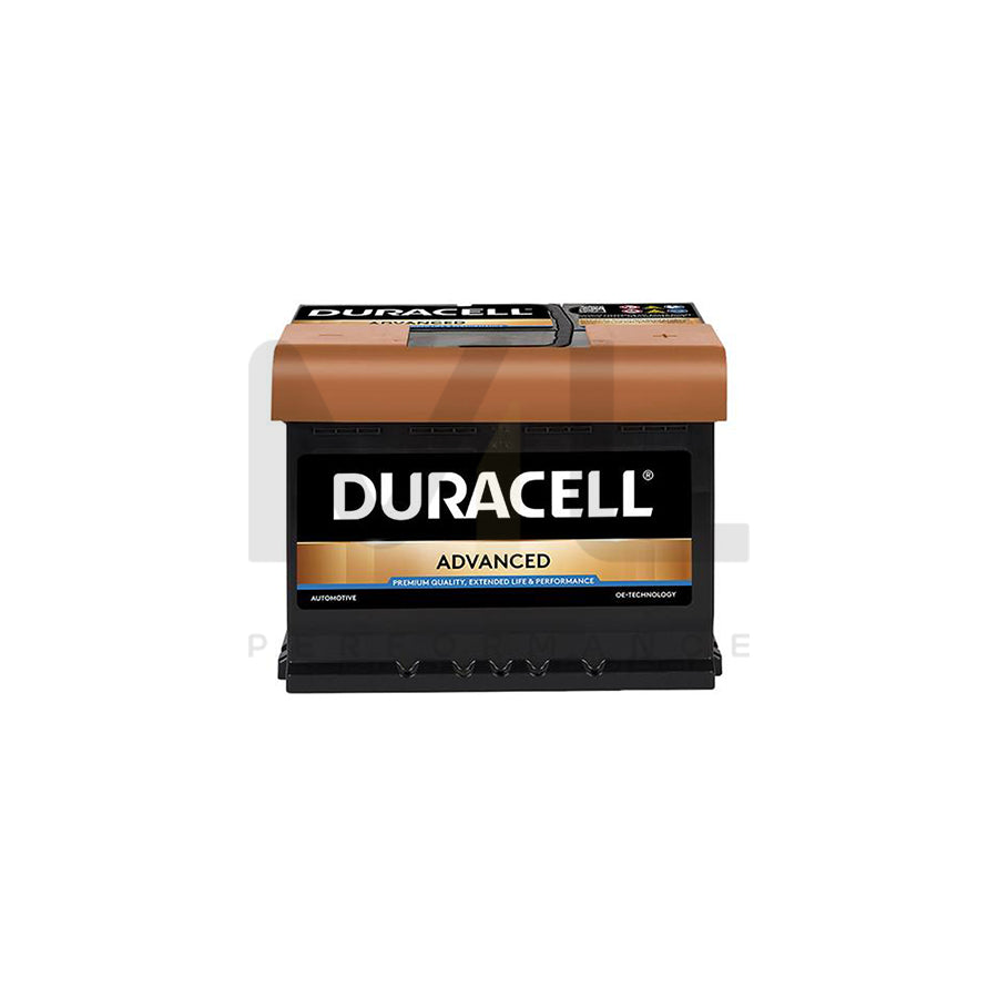 Duracell 075 / DA60T Advanced Car Battery | ML Performance UK Car Parts