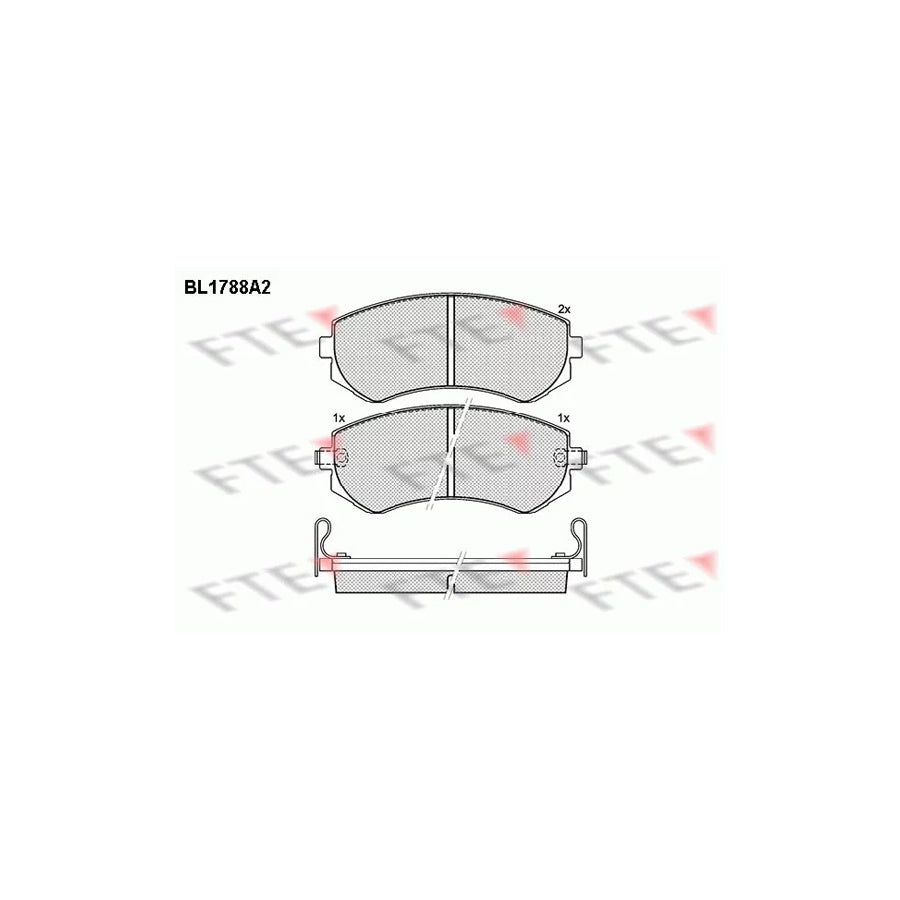 Fte BL1788A2 Brake Pad Set | ML Performance UK Car Parts