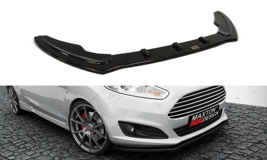 Maxton Design FO-FI-7F-FD1T Front Splitter Ford Fiesta MK7 FL | ML Performance UK Car Parts