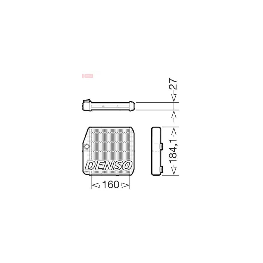 Denso DRR09076 Drr09076 Heater Matrix | ML Performance UK