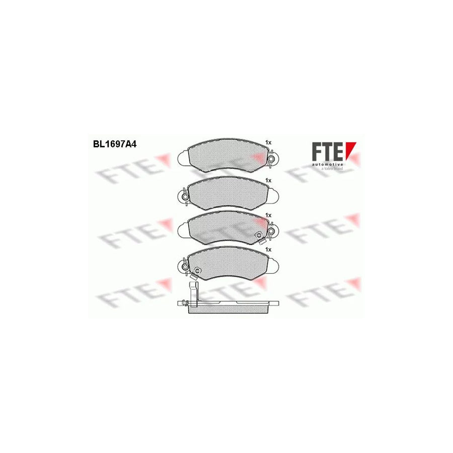 Fte 9010307 Brake Pad Set | ML Performance UK Car Parts