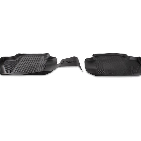 GENUINE FORD 2042166 KA+ RUBBER FLOOR MATS TRAY STYLE WITH RAISED EDGES, REAR, BLACK | ML Performance UK