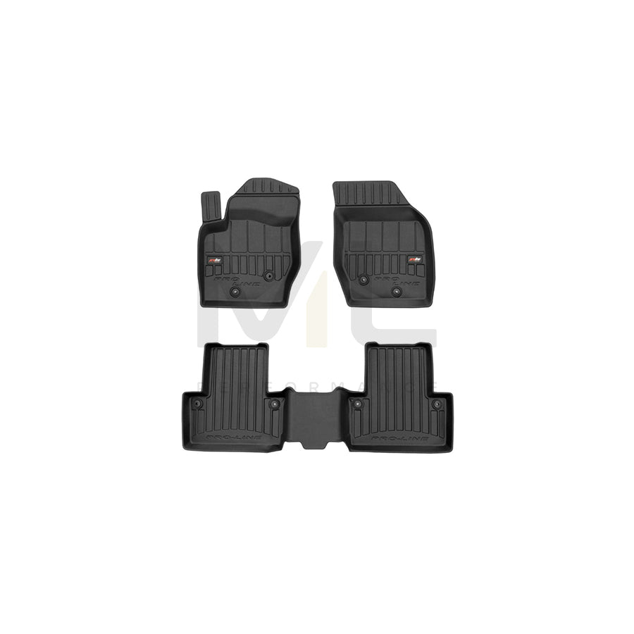 FROGUM Tailored, ProLine 3D427426 Floor mat set for VOLVO XC90 I (C, 275) Elastomer, Front and Rear, Quantity: 3, Black | ML Performance Car Parts