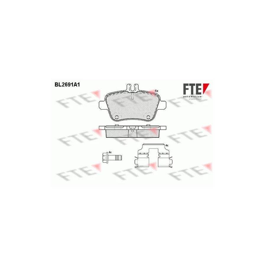 Fte BL2691A1 Brake Pad Set | ML Performance UK Car Parts