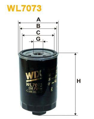 WIX Filters WL7073 Oil Filter