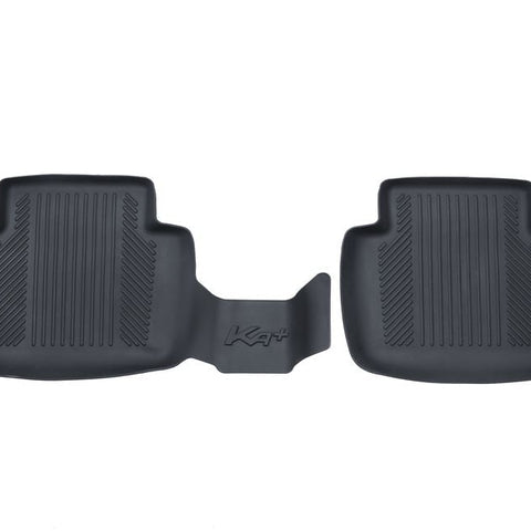 GENUINE FORD 2042166 KA+ RUBBER FLOOR MATS TRAY STYLE WITH RAISED EDGES, REAR, BLACK | ML Performance UK