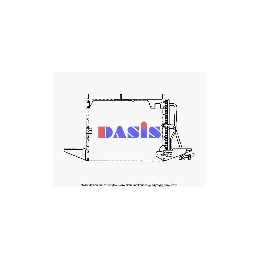 AKS Dasis 092020N Air Conditioning Condenser For Ford Scorpio | ML Performance UK